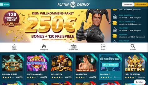  online casino wie platincasino